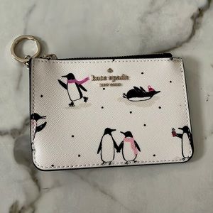 Kate Spade Bitsy Small Penguin Card Holder Wallet